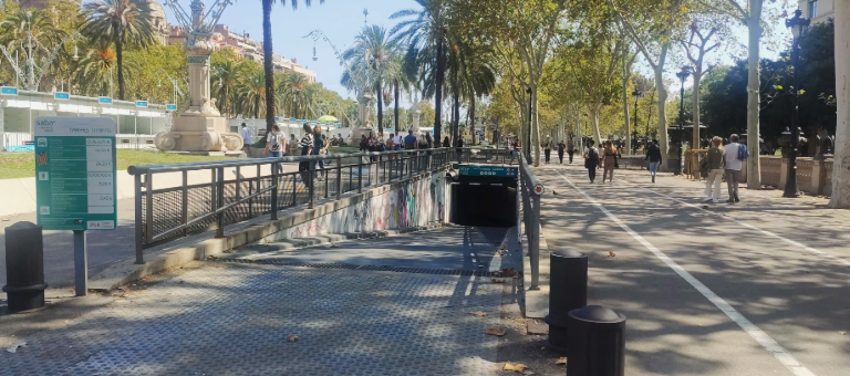 Parking Saba Bamsa Lluís Companys - Ciutadella  - Barcelona